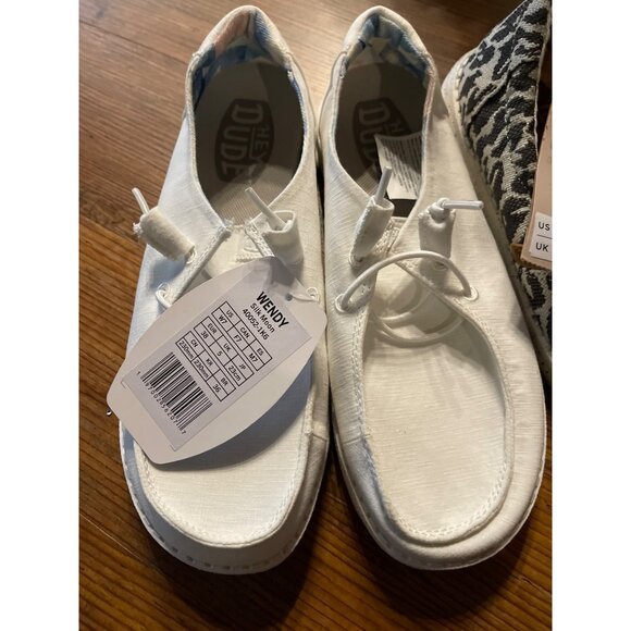 Hey Dude Women's Wendy Silk Moon Slip-On Shoes - Misty Woven Cheetah, Size 7 New - Picture 2 of 10